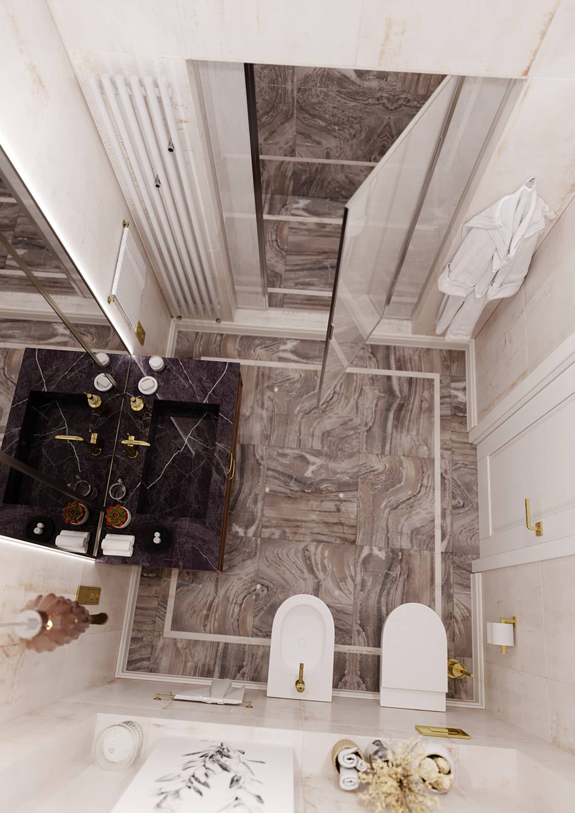 Обложка проекта: Проект интерьера квартиры в ЖК «Солнечный Олимп»