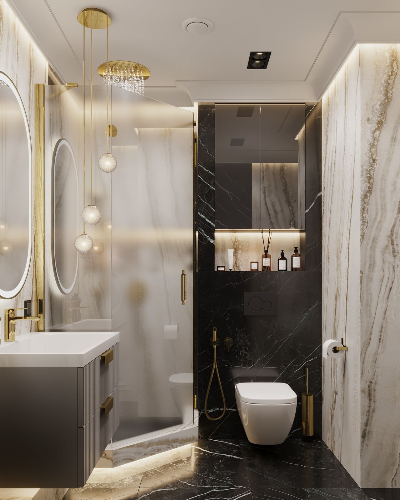 Интерьер квартиры в ЖК «Modum», 98м²