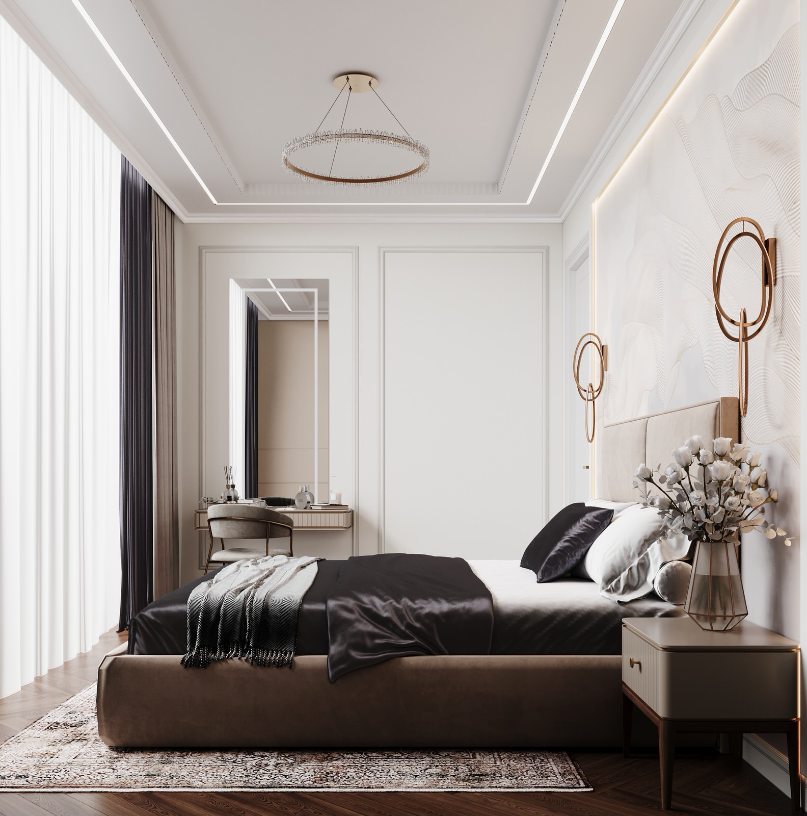 Трехкомнатная квартира 100 кв.м