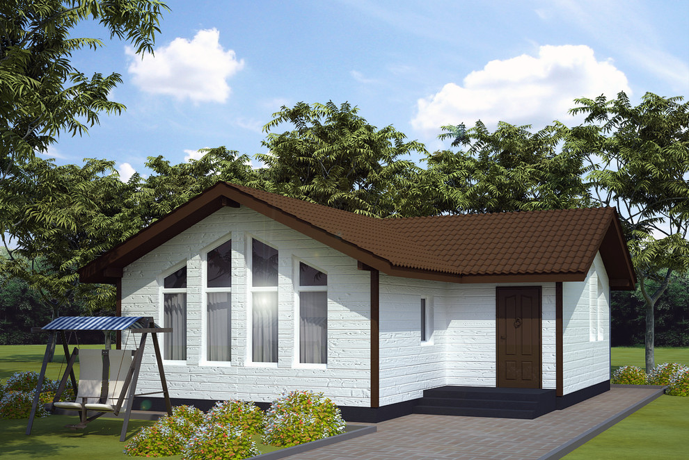 Обложка проекта: Одноэтажный жилой дом