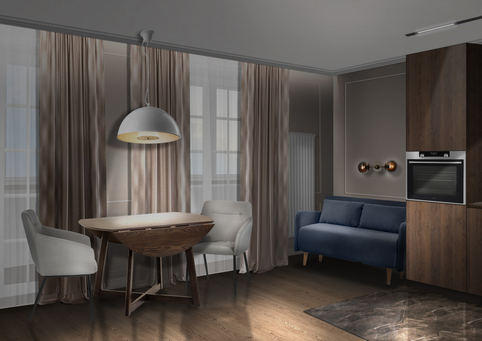 Современная классика в цвете тауп