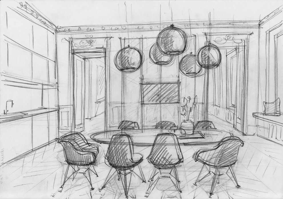 Наброски интерьеров