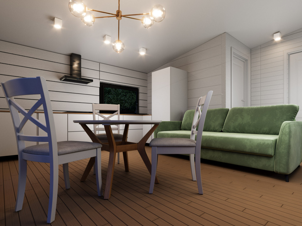 Экстерьер модульного дома