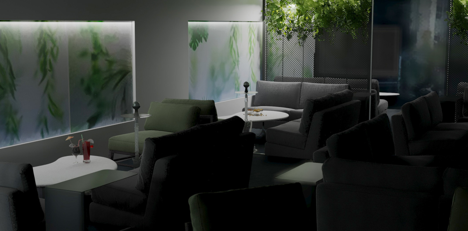 редизайн кальянной LAST SMOKE, Москва