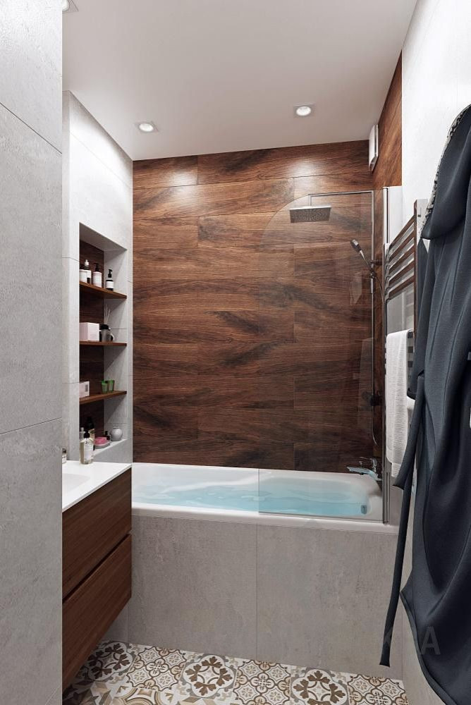 Дизайн-проект двухкомнатной квартиры 58 кв.м в ЖК «Лучи»