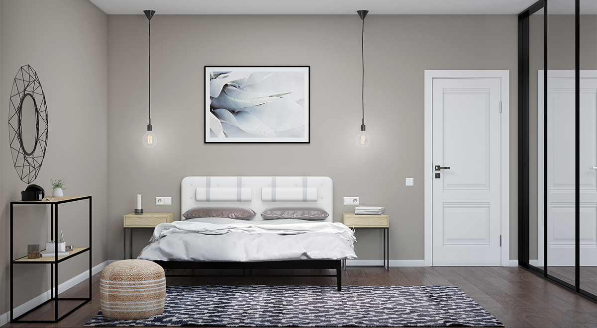 Скандинавский стиль в бежевом исполнение