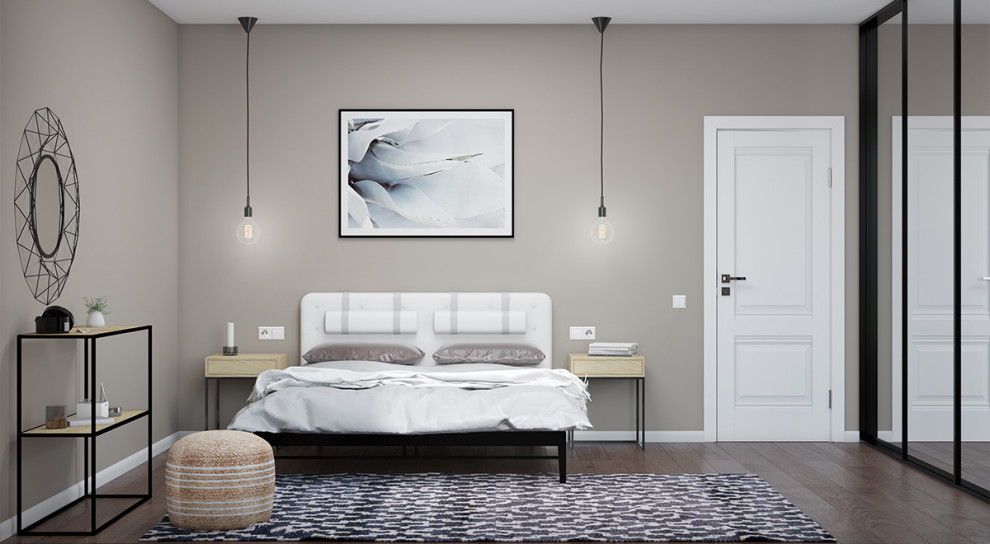 Скандинавский стиль в бежевом исполнение