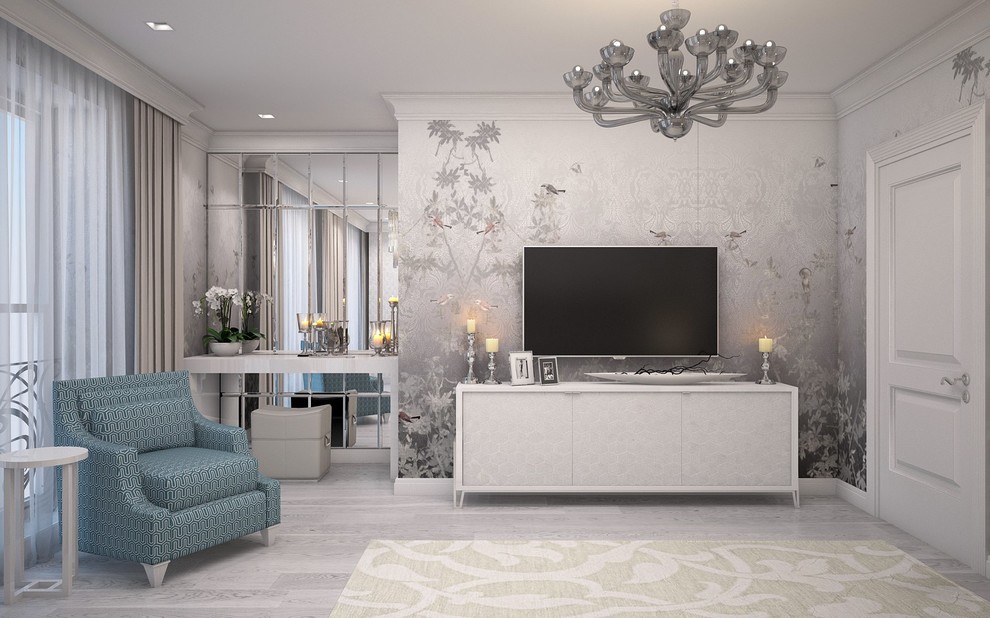 Двухуровневая квартира современная классика г Калининград