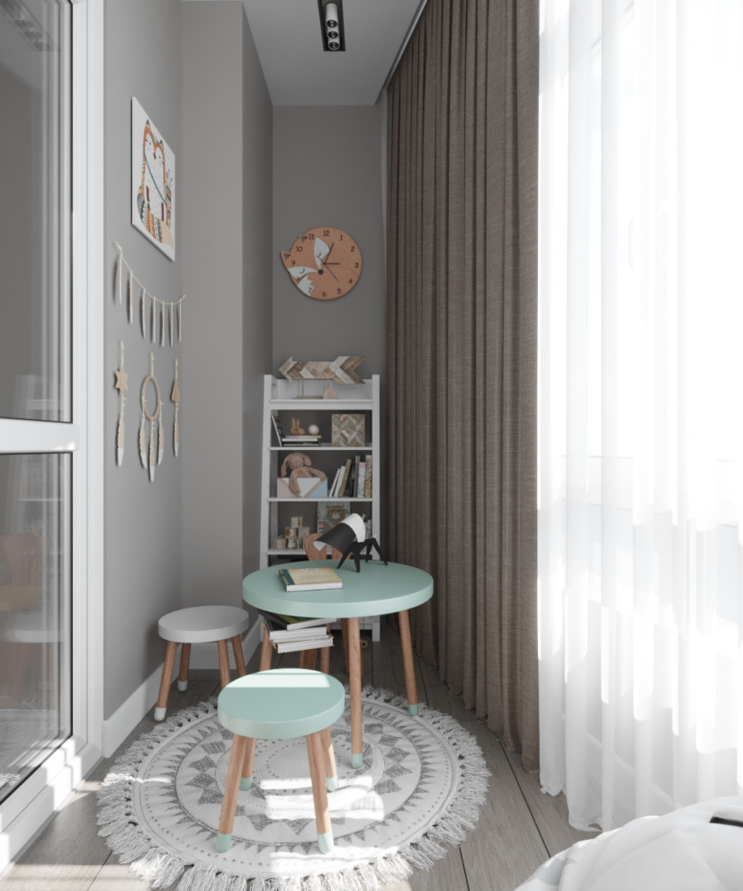 Room_003 ЖК "Красный Аксай"- (балкон в детской комнате)