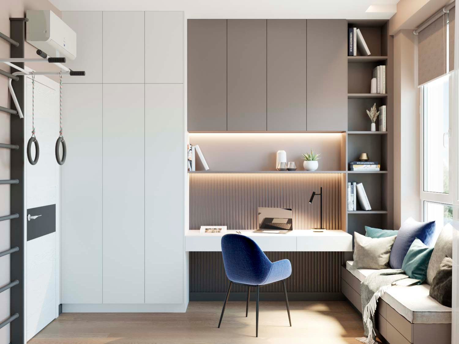 Дизайн интерьера в 3-х квартире