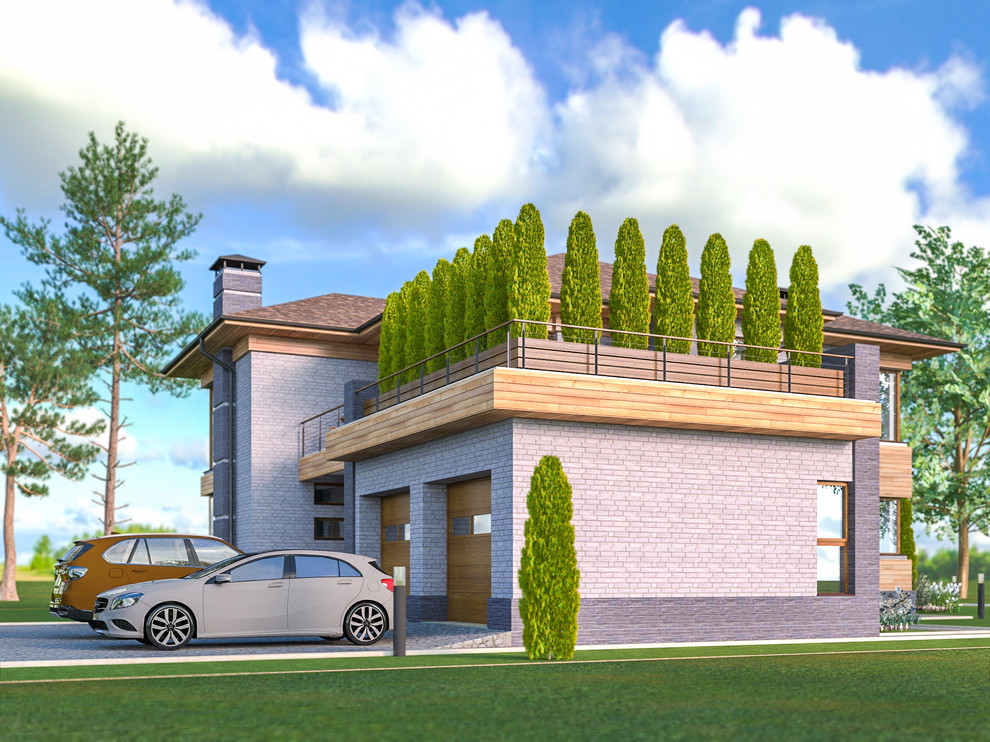 Хайтек- хаус  в   КП "Барвиха Хиллс"