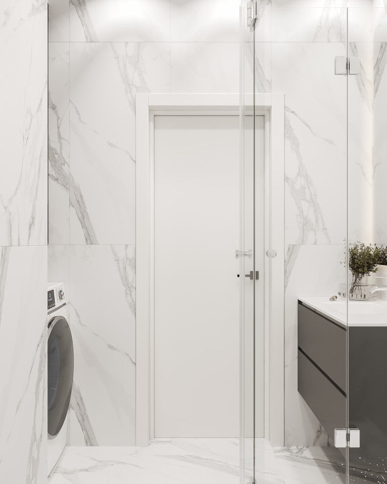 white с террасой