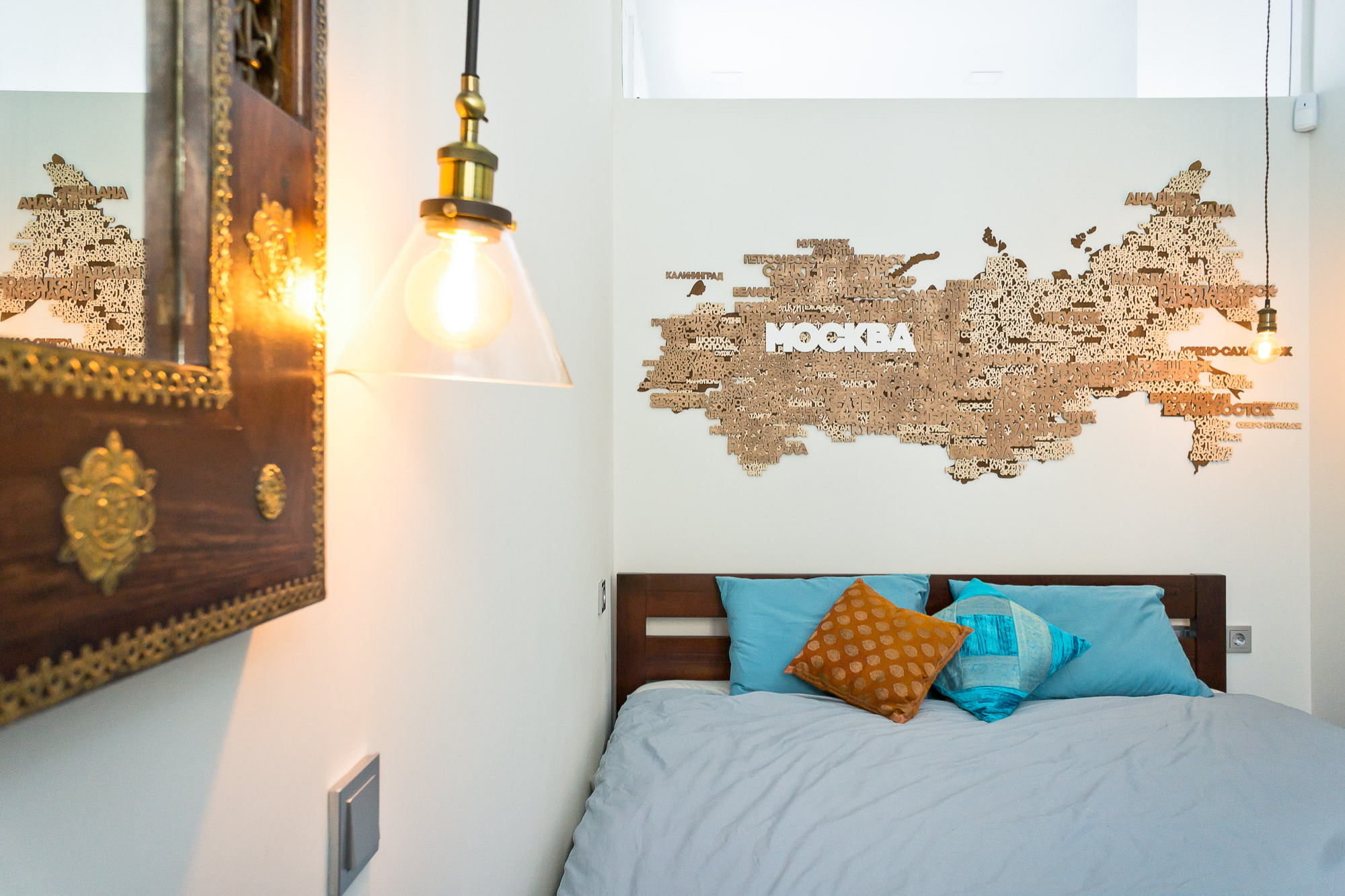 До и после: Квартира на Арбате с воротами из индийского храма