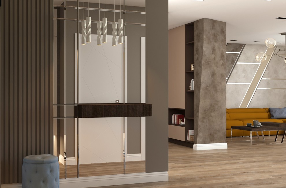 Дизайн - проект 3к кв 107 м2 в ЖК Ривер Парк