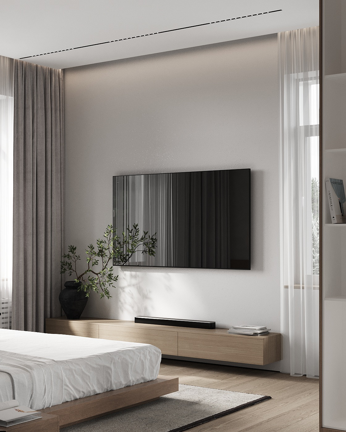 Проект интерьера для загородного дома в коттеджном поселке "Петровские озера"