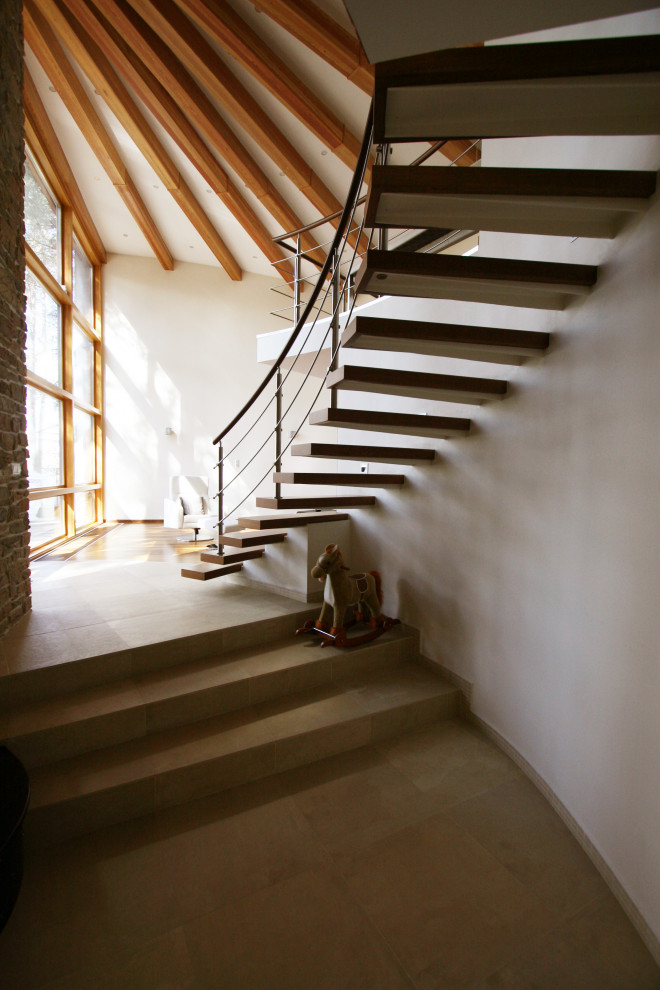 Частный дом по индивидуальному проекту на Рублёво-Успенском шоссе. Подмосковье