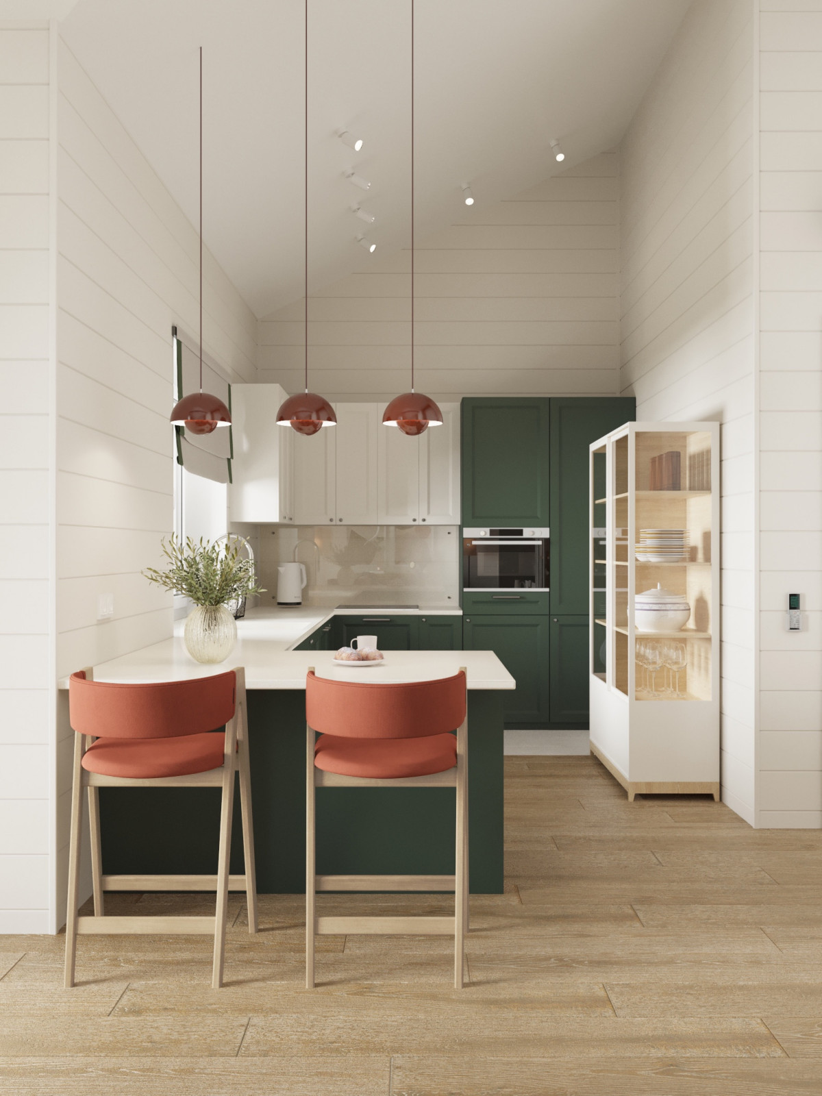 Обложка проекта: Яркий загородный дом для большой семьи