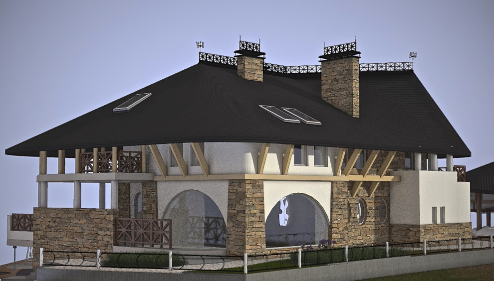 Обложка проекта: Коттедж в Сорочанах