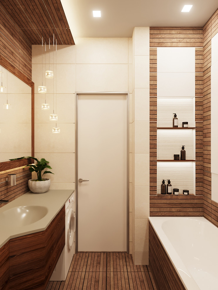 Современная квартира для большой семьи