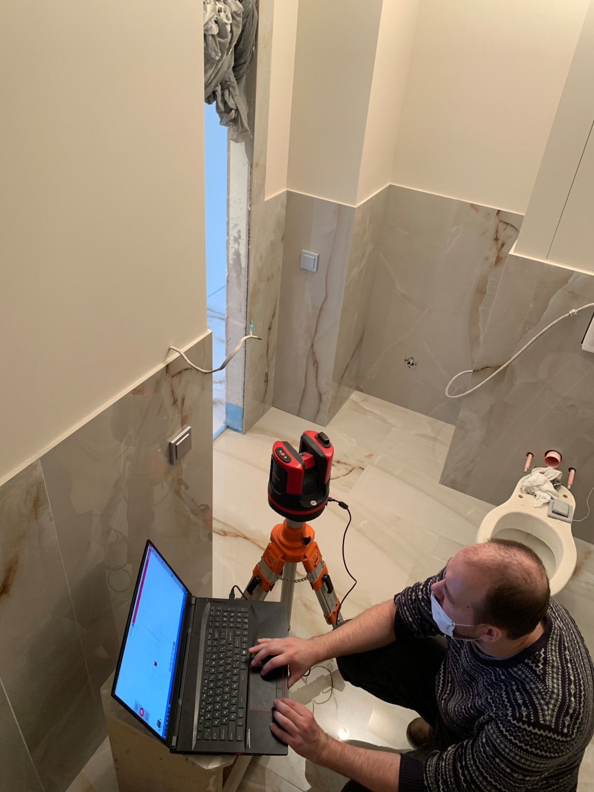 Замеры для изготовления мебели в с/у