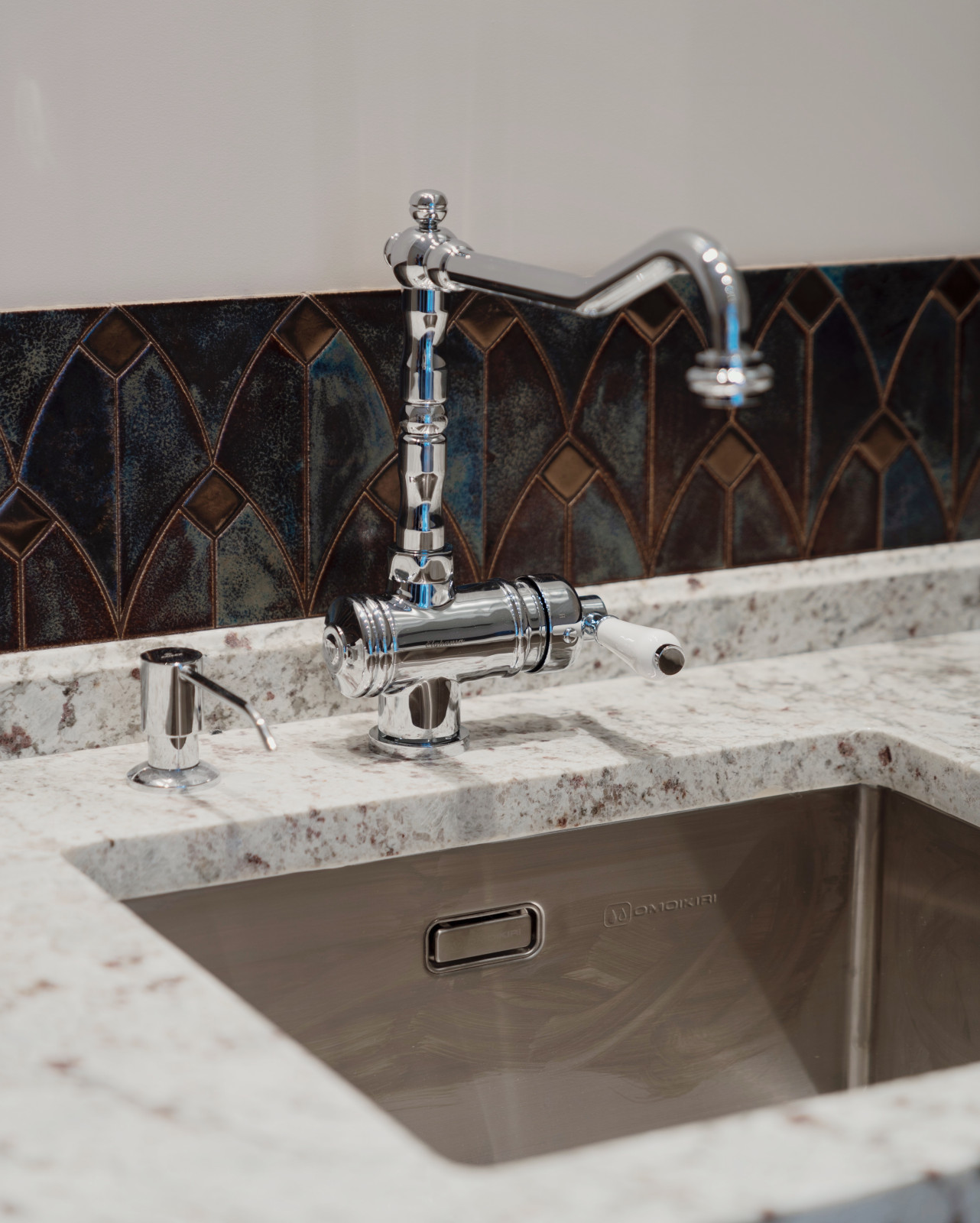 Резная мозаика для кухонного фартука от Лены Ленских