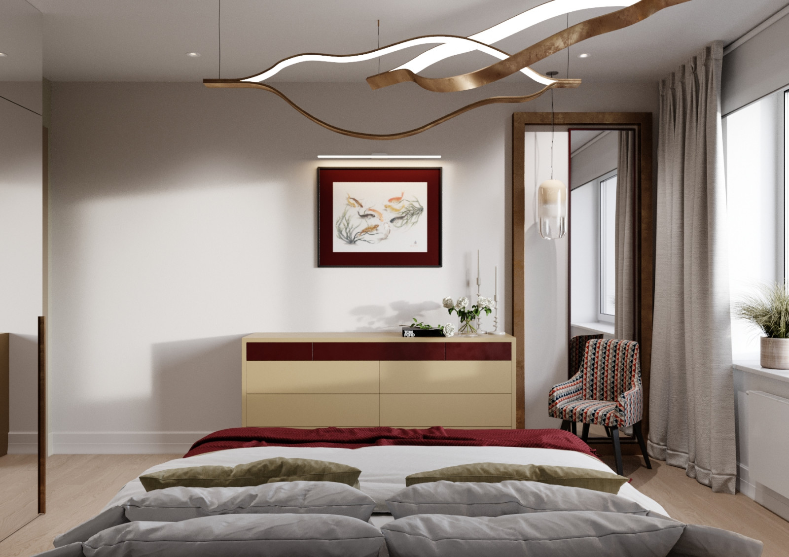 Квартира для семьи друзей.