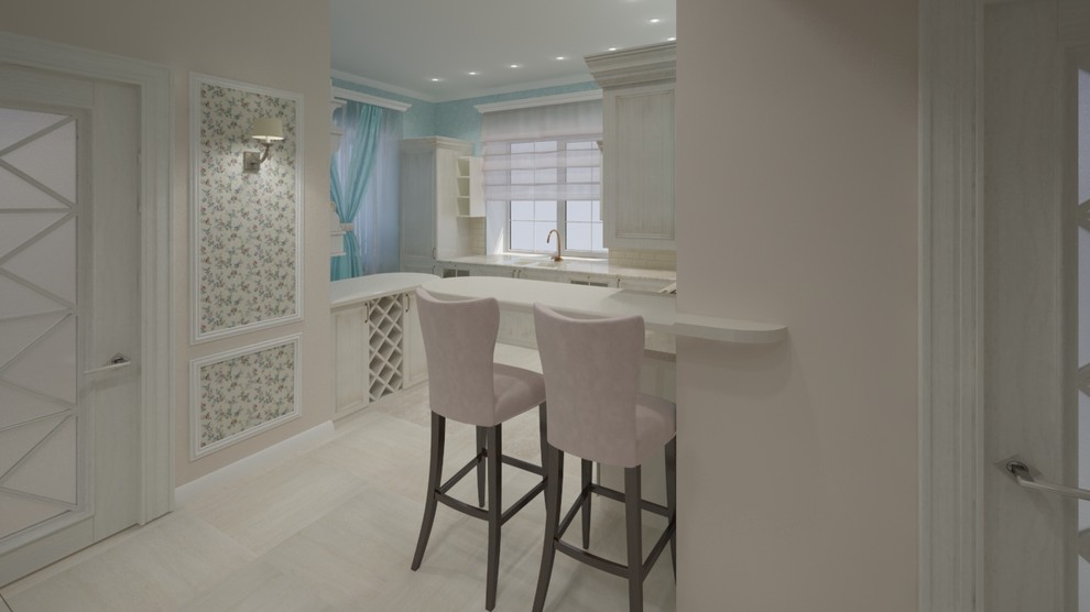 Проект частного дома в  стиле прованс