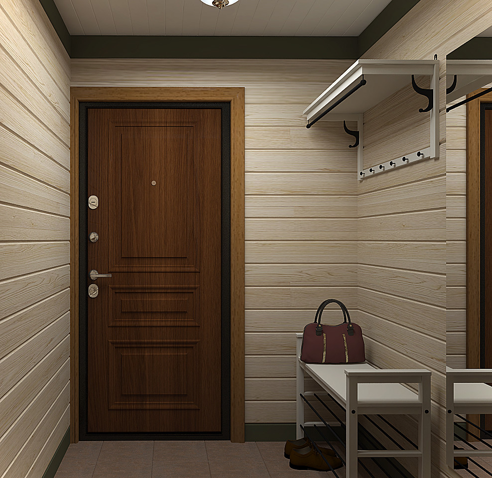 Обложка проекта: Интерьеры дома в русском стиле