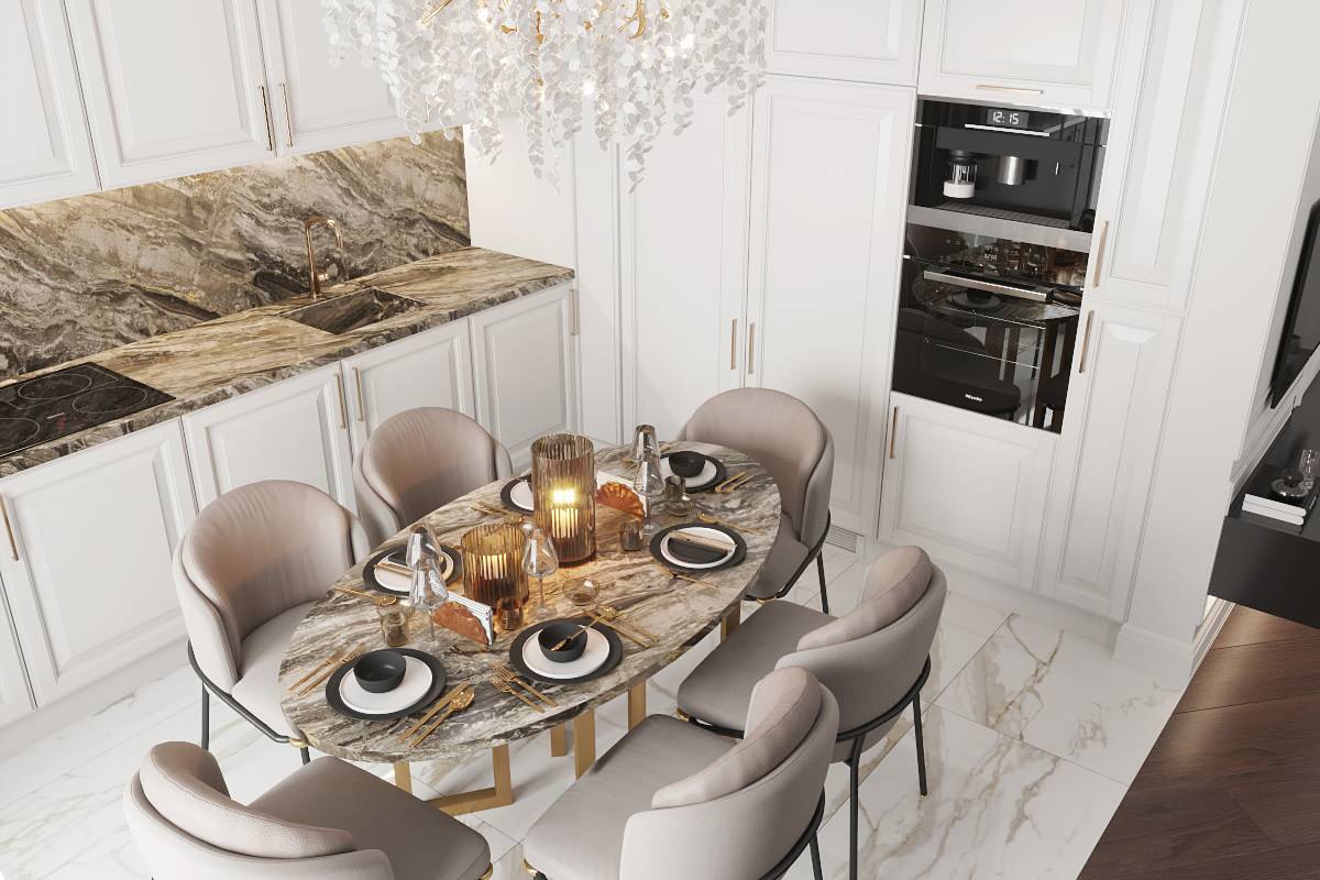 Проект квартиры 130 кв.м. 2021г.