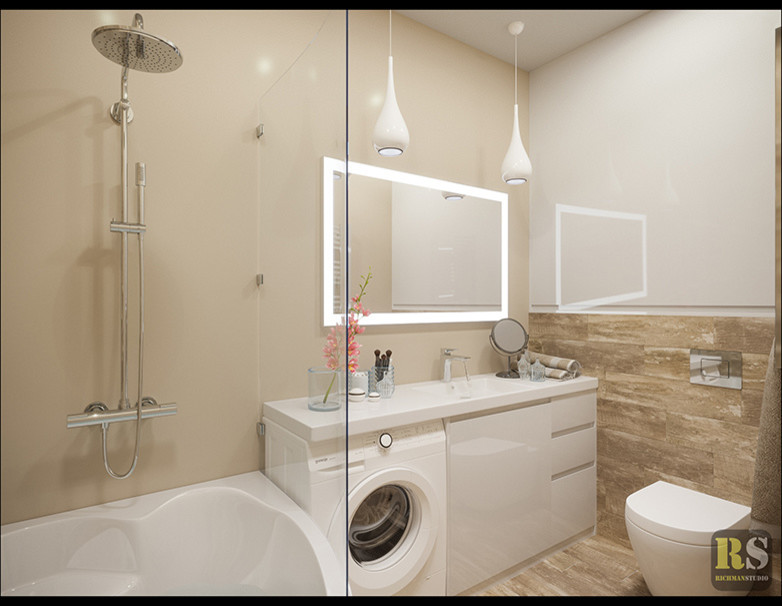 Дизайн интерьера "двушки" 46м2 в Скандинавском стиле для молодой пары