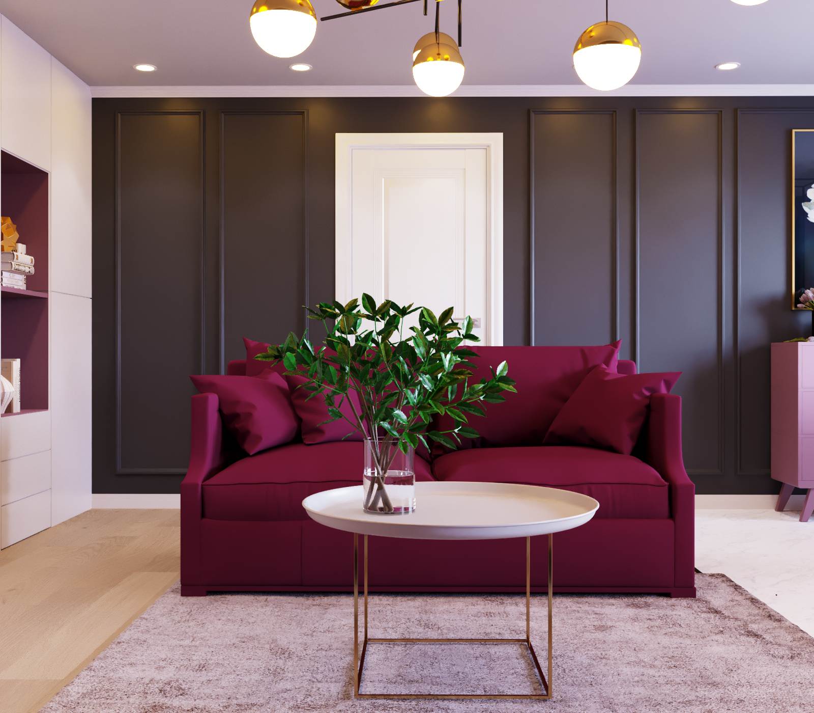 Дизайн квартиры для молодой девушки