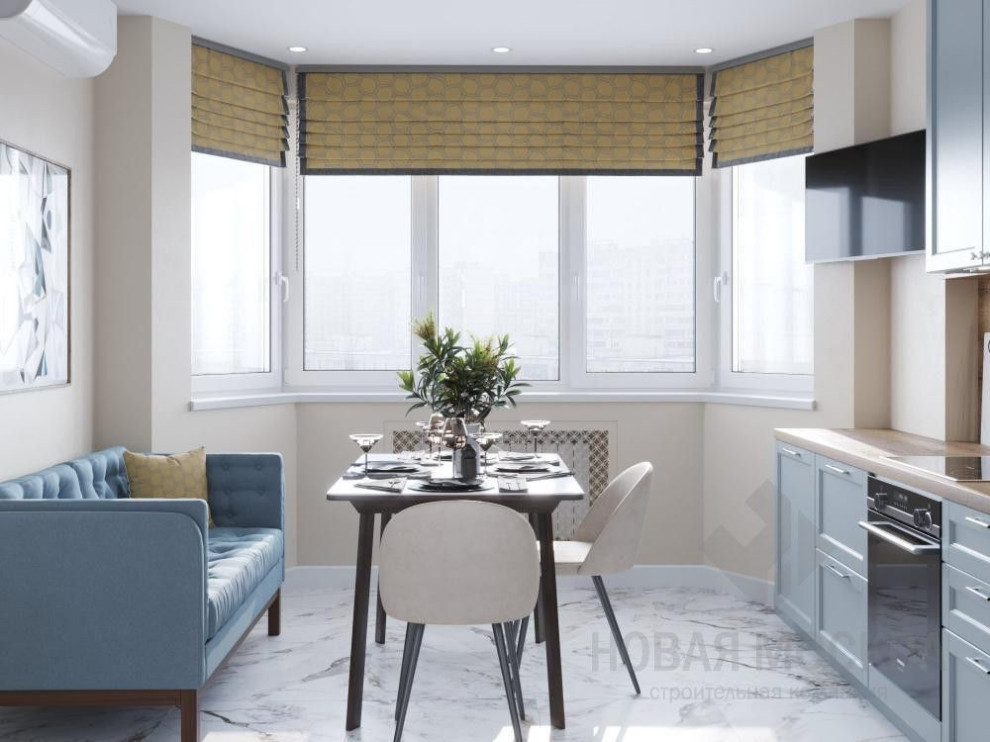 Дизайн-проект двухкомнатной квартиры 67 кв.м в Солнцево