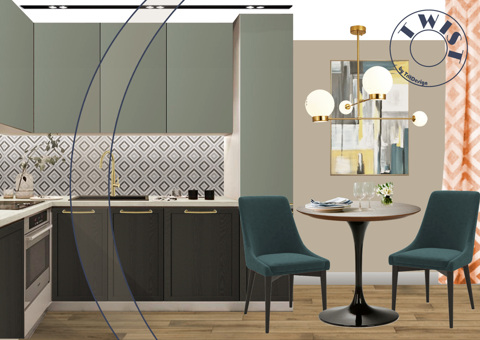 Обложка проекта: Концепция дизайн проекта.