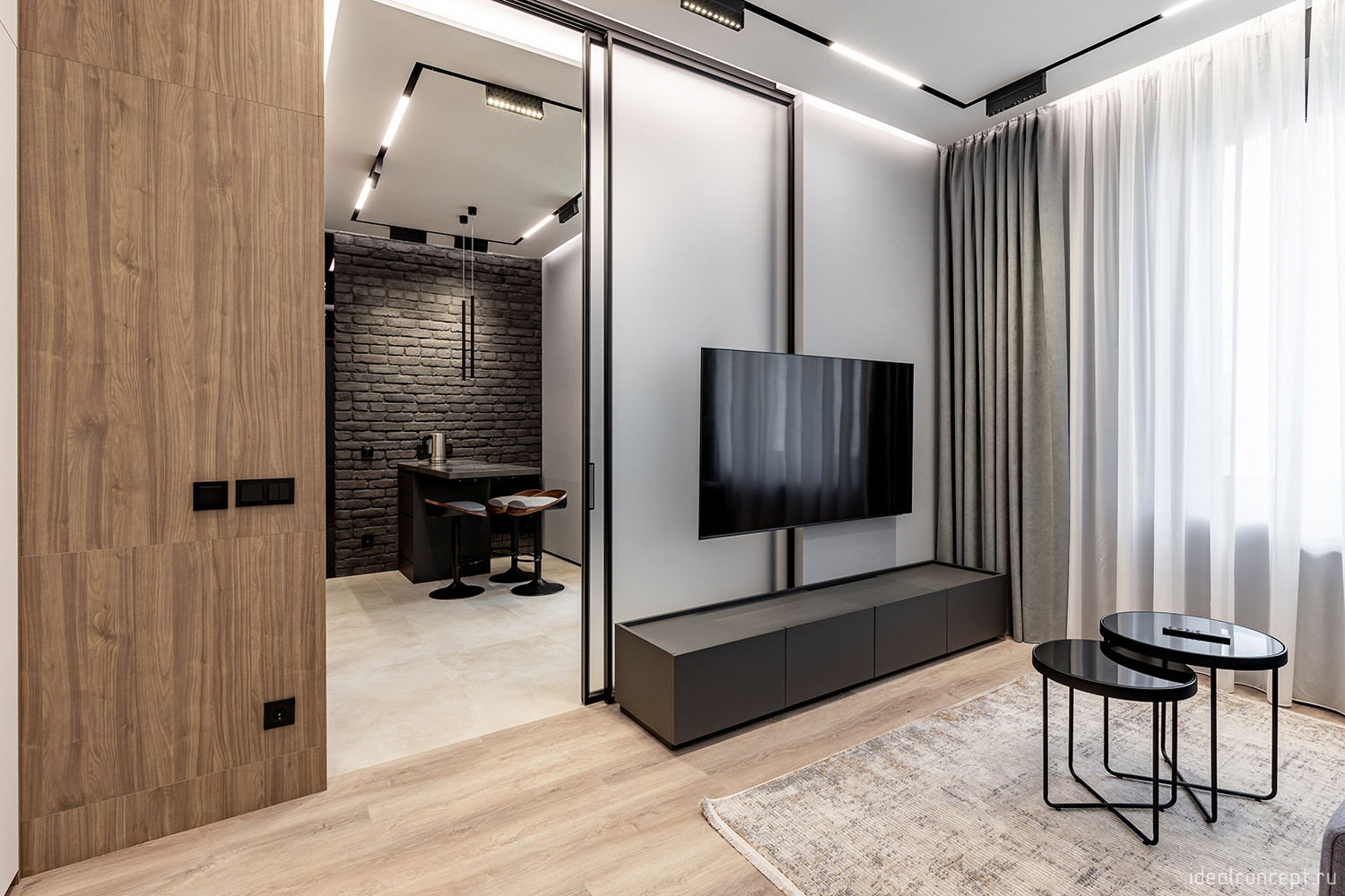 Стильная однушка в ЖК Тушино 2018.