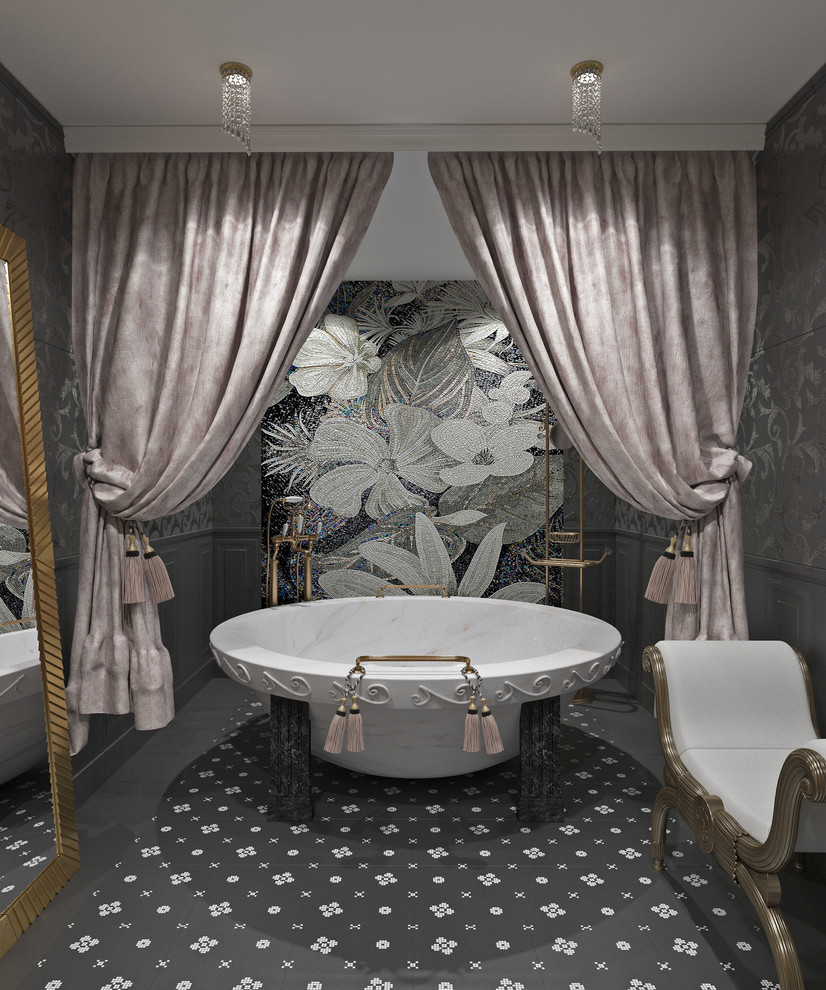 интерьеры ванных комнат