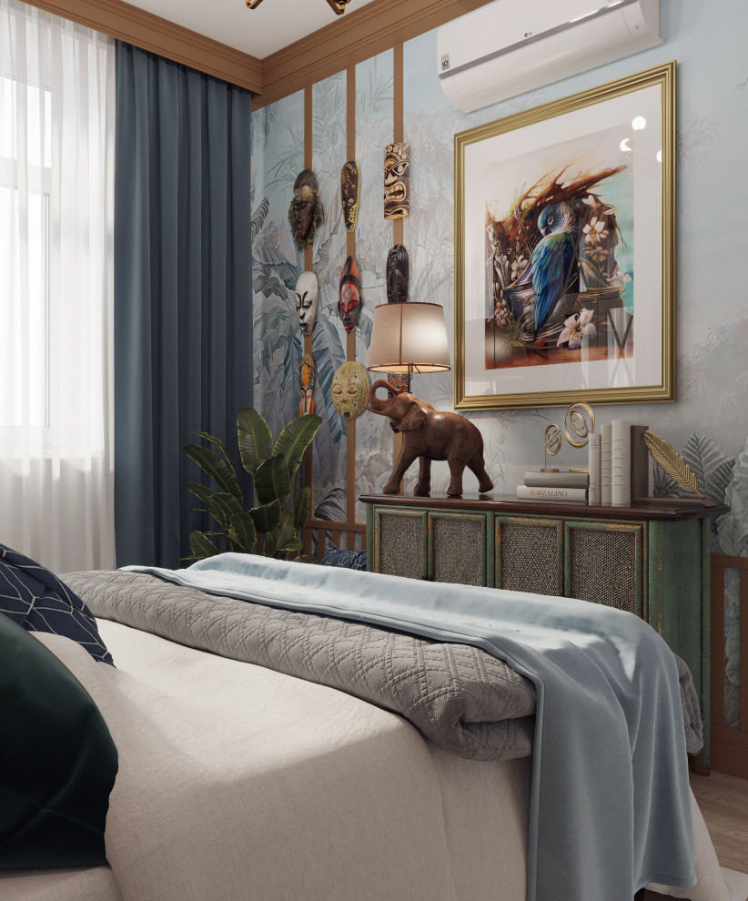 Интерьер части квартиры в Долгопрудном - "Маски" (49,65 кв.м.)