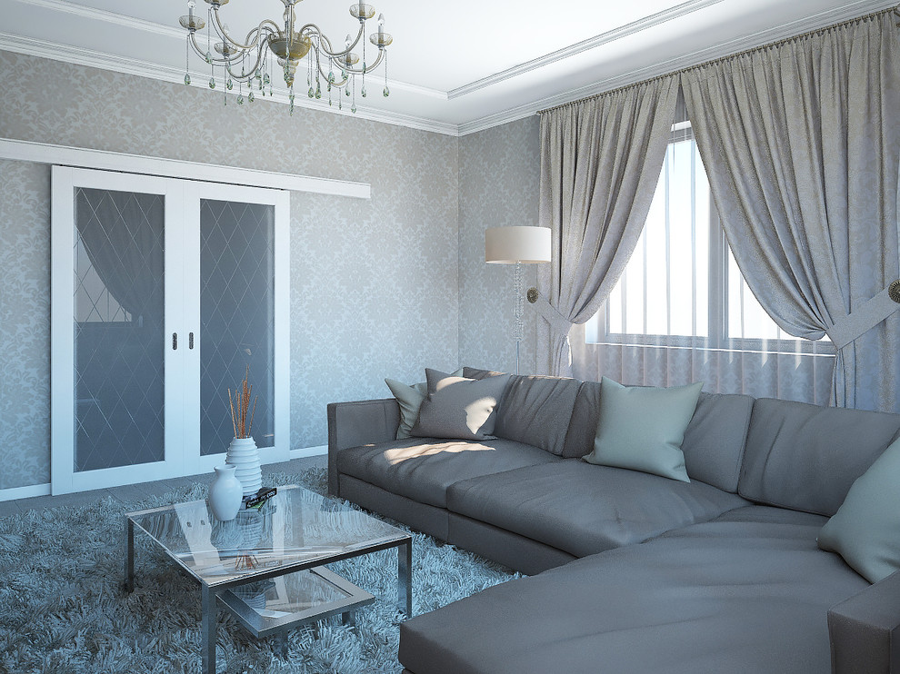 Обложка проекта: Дом в стиле неоклассика