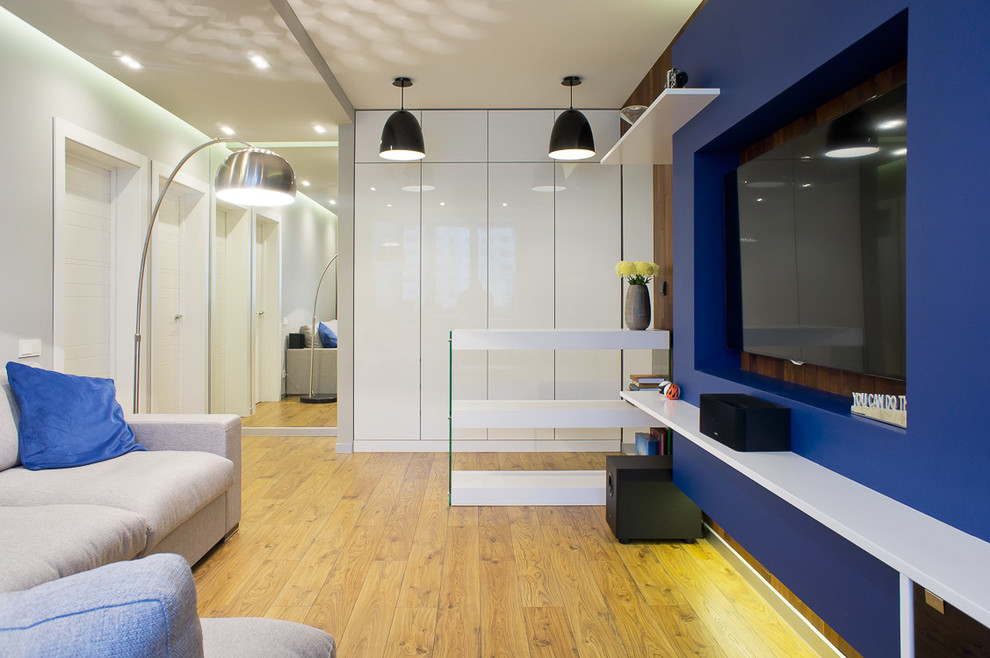 Современный интерьер в доме серии П-44Т