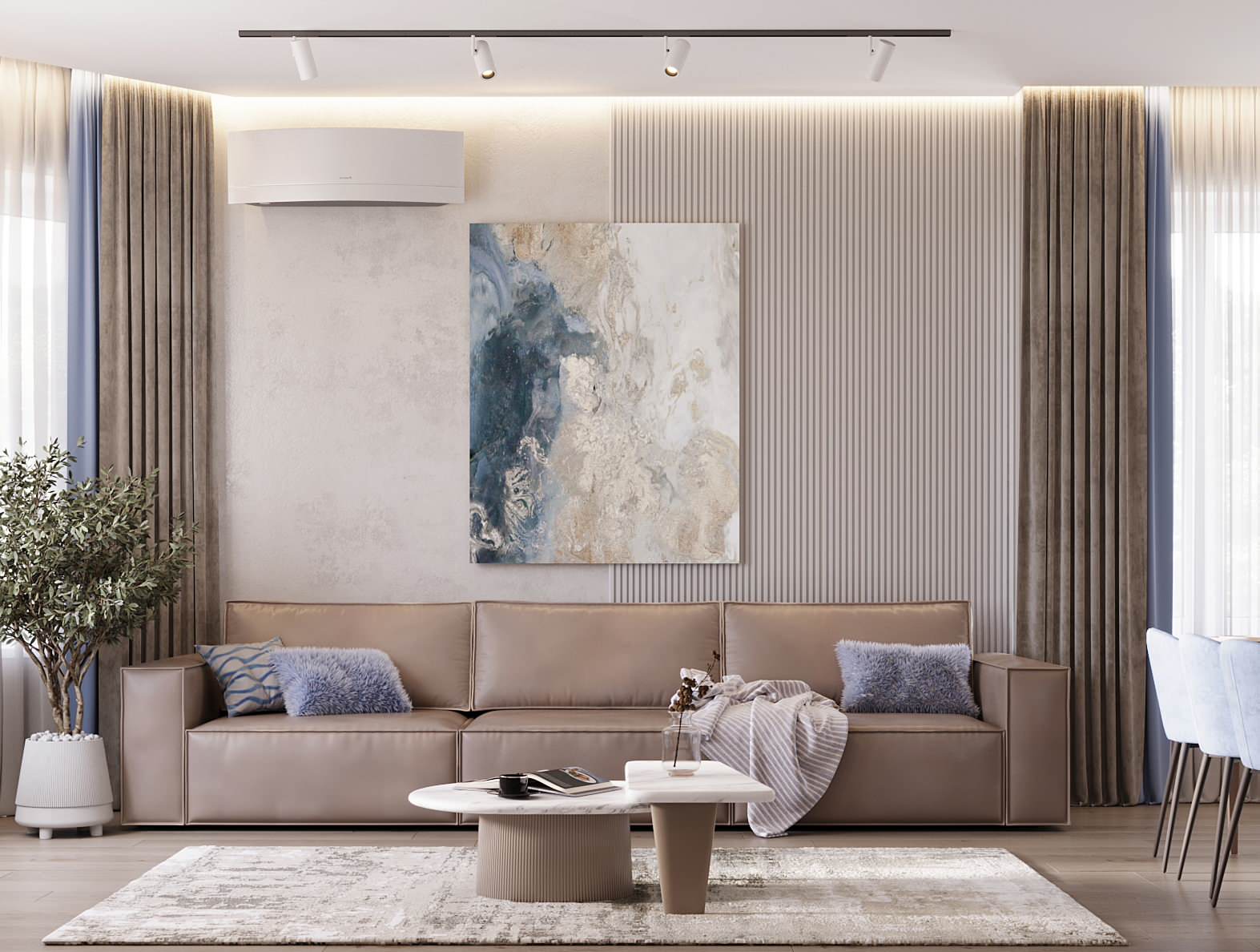 Дизайн проект дома в "Белых росах"