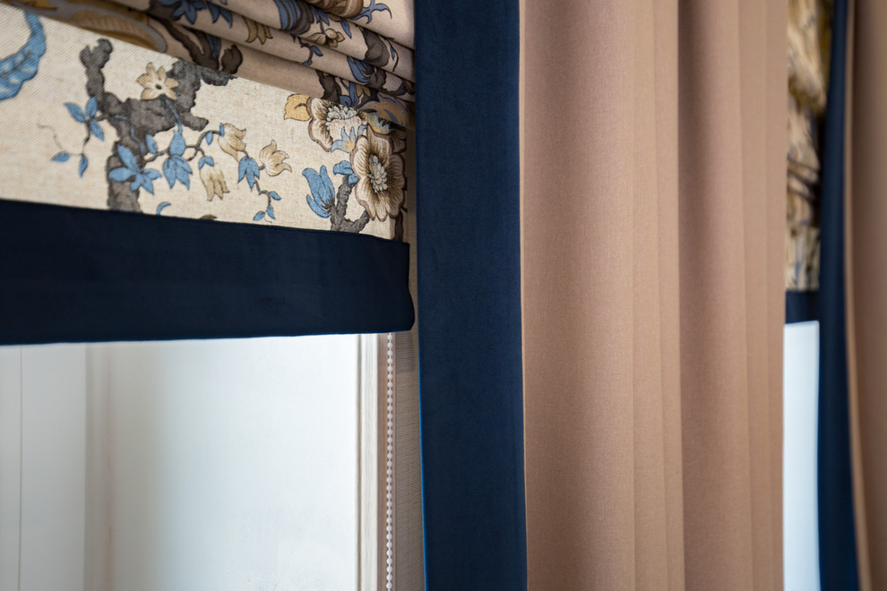 Текстильное оформление кухни-столовой