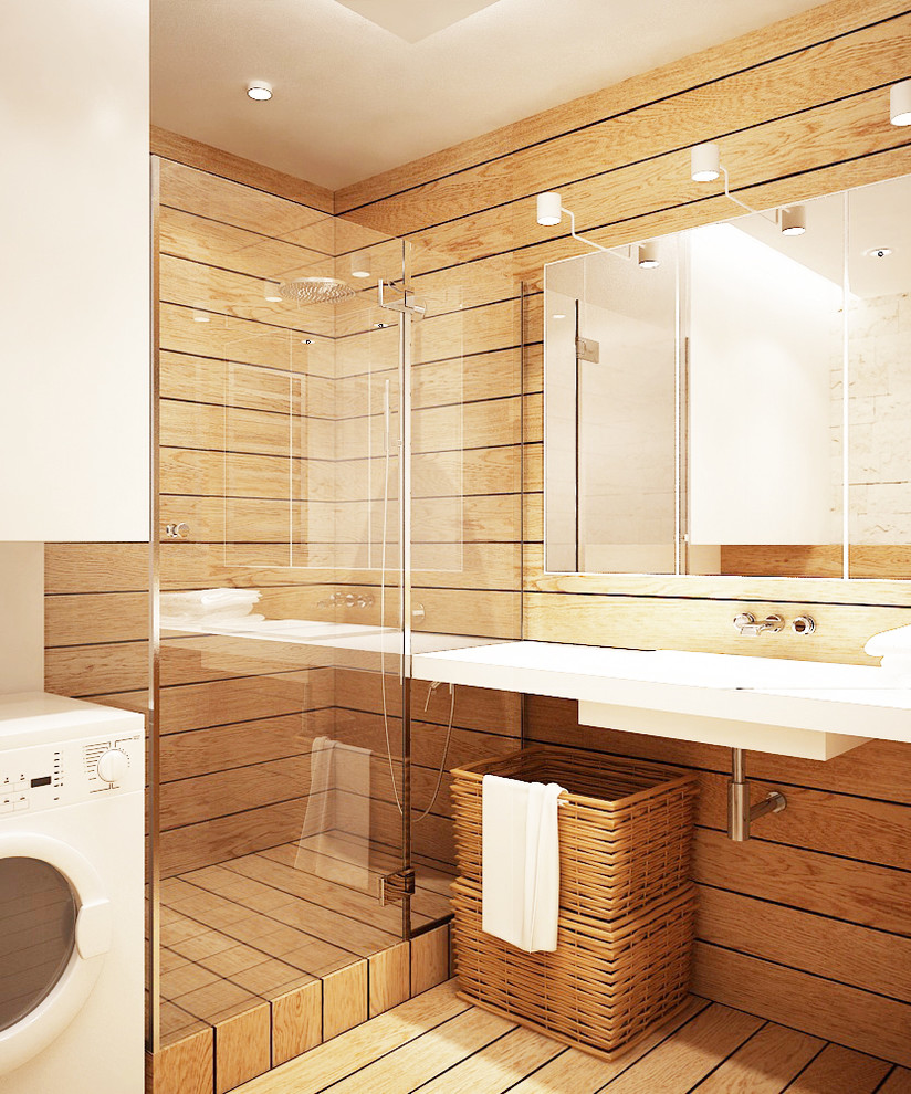 Черный, серый и дерево