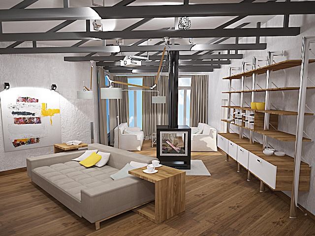 2-floor apartment, 250 sq.m.