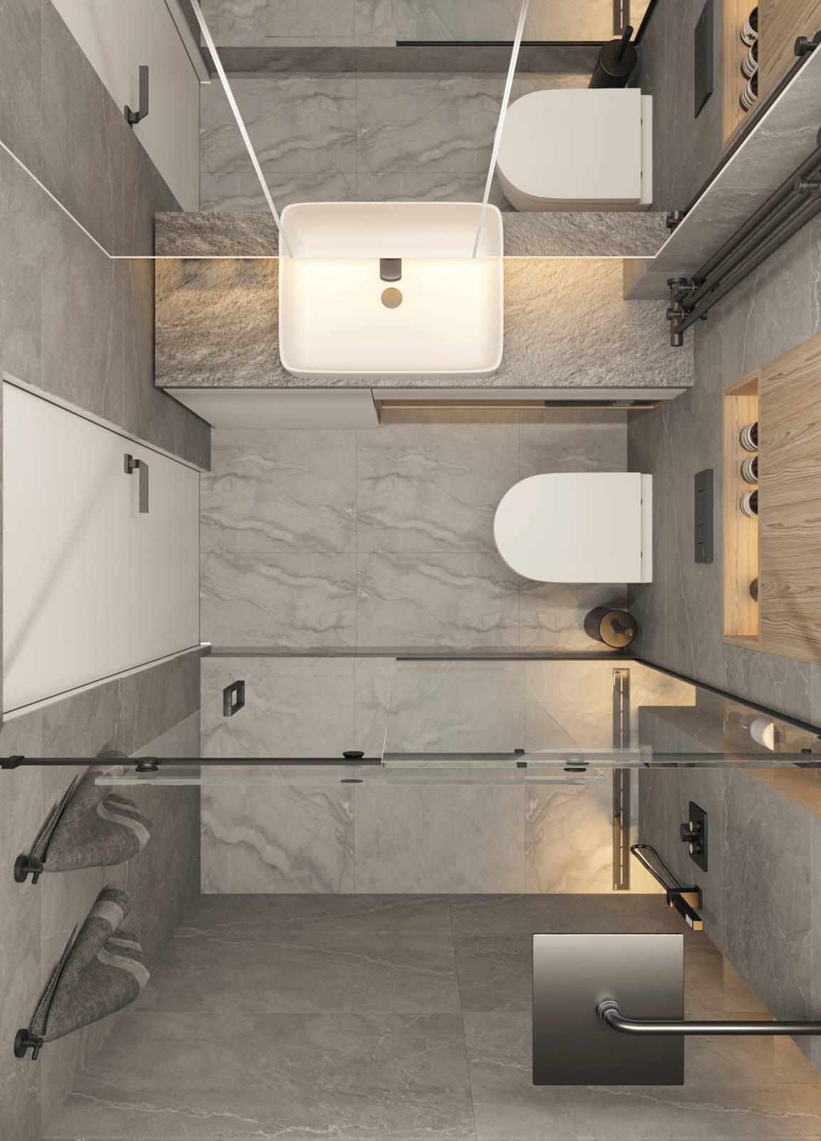 Однушка в стиле минимализм