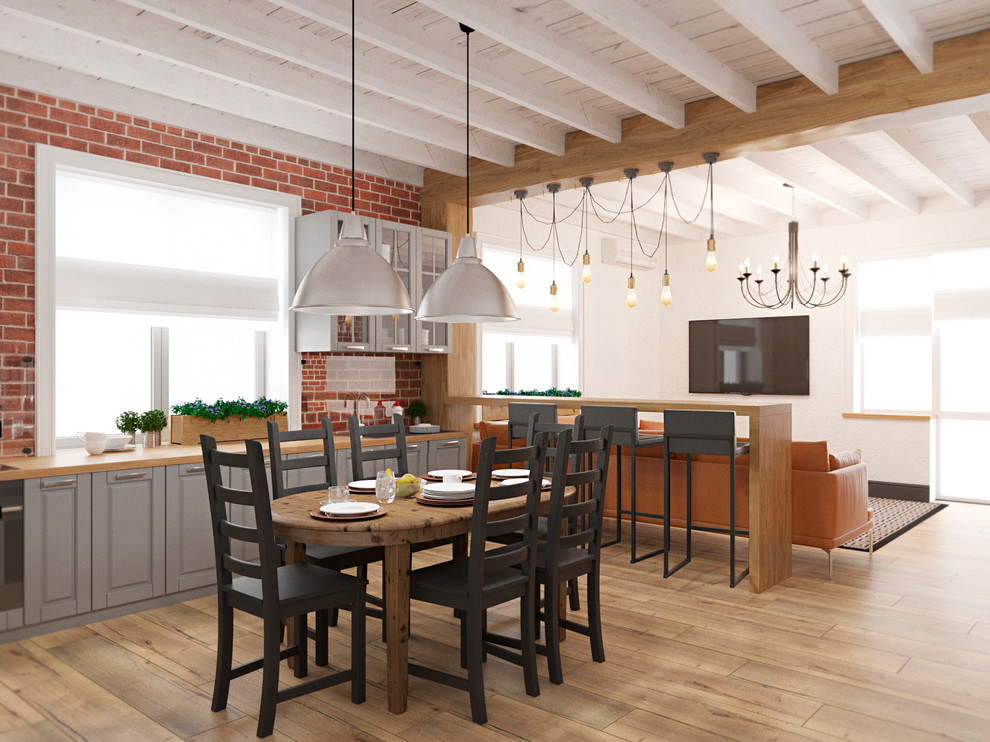 Обложка проекта: 1-ый этаж загородного дома п. Дубки