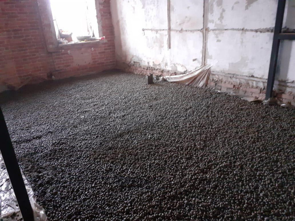 Керамзит в стяжку пола