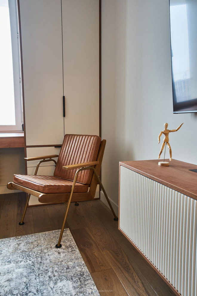 Стильный интерьер с жёлтыми акцентами