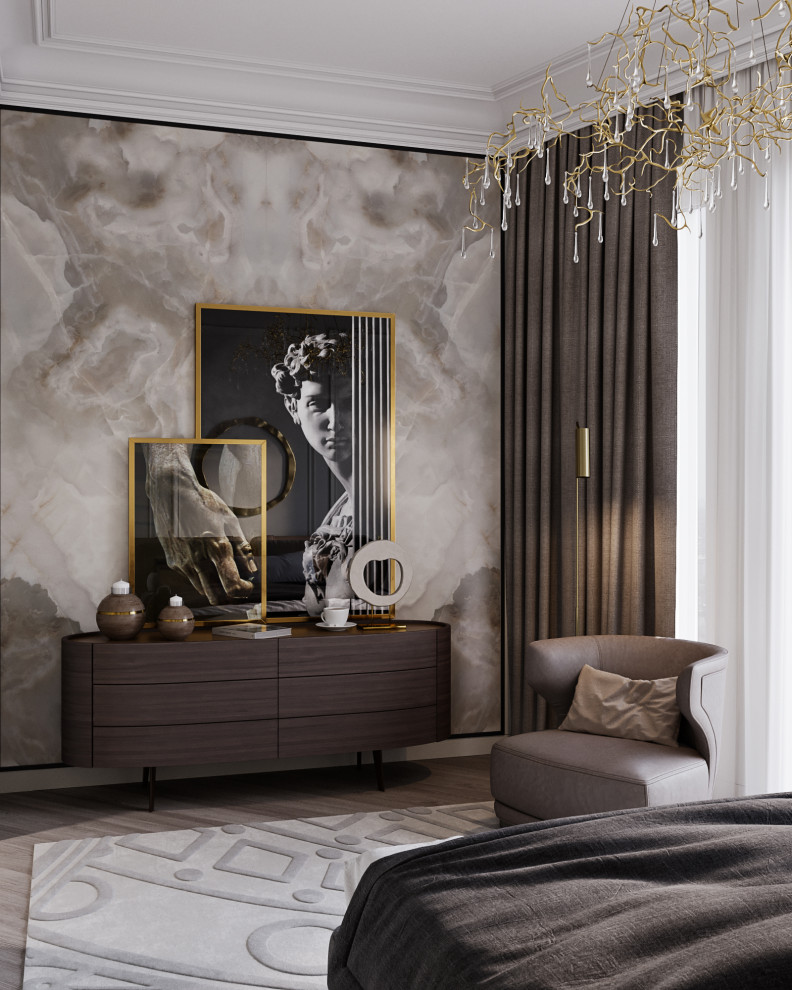 проект интерьера квартиры 150м2 Колков С.С., Камнев М.В. 2020г.