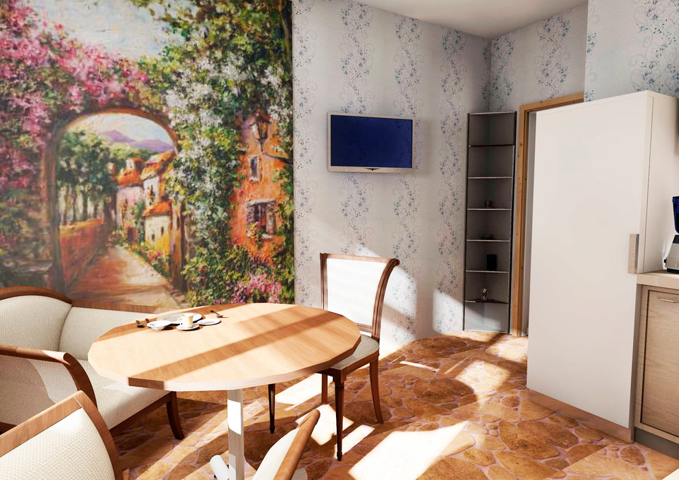 Проект квартиры с нестандартной планировкой 60кв.м