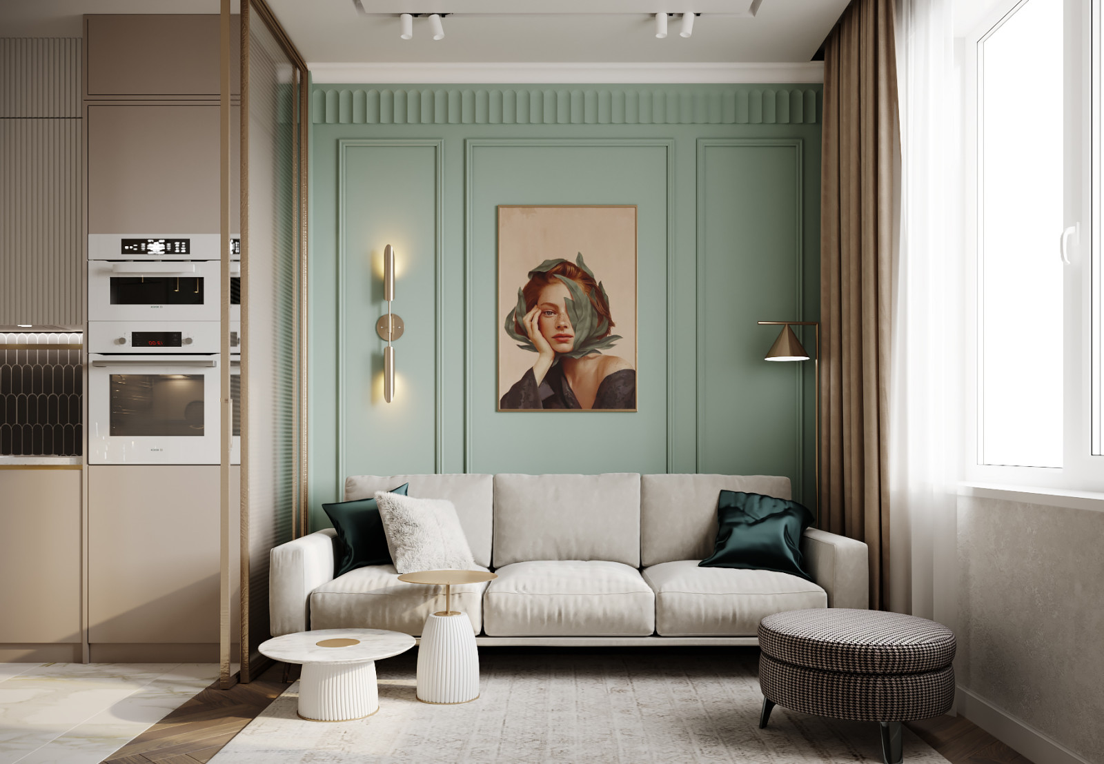 ЖК «Ренессанс» 75 м2., проект 2021г.