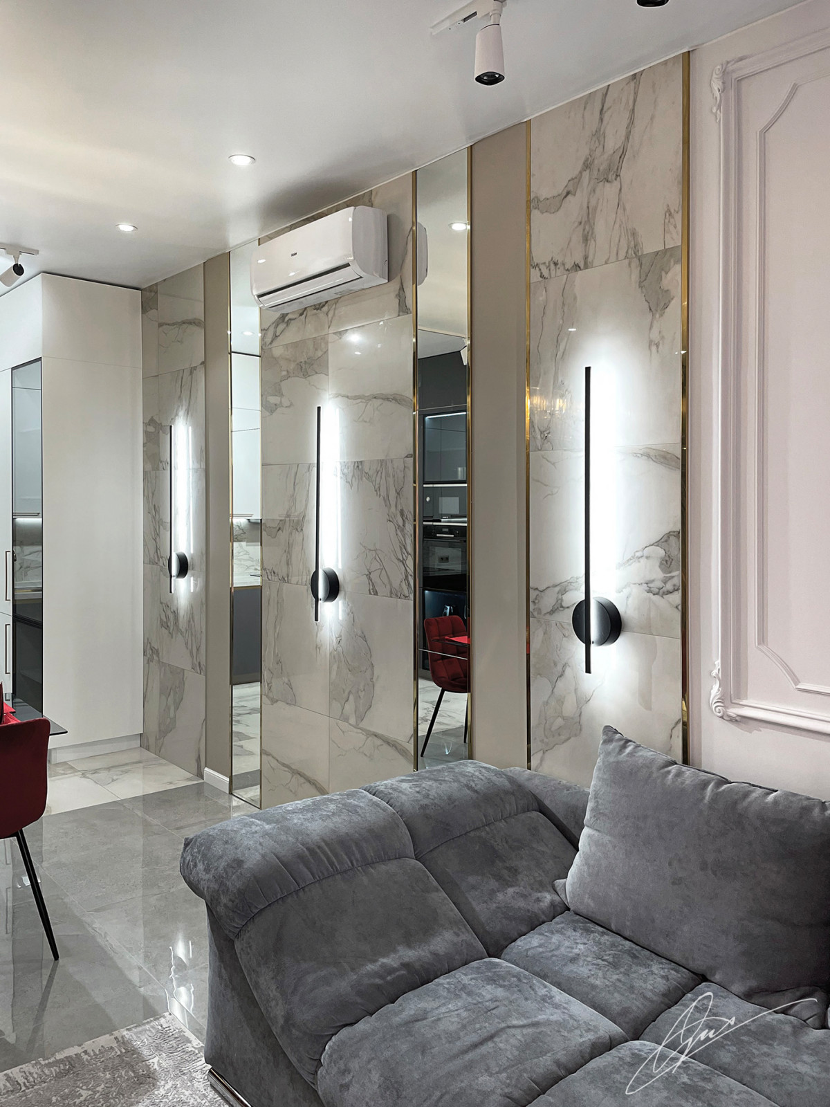 Реализация трёхкомнатной квартиры в ЖК "Олимпийская Ривьера" в г. Новогорск